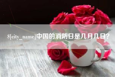 延安中国的消防日是几月几日？
