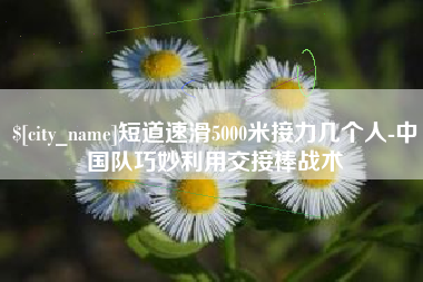 延安短道速滑5000米接力几个人-中国队巧妙利用交接棒战术