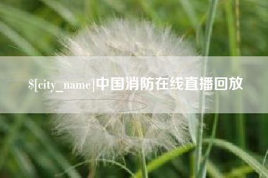 延安中国消防在线直播回放