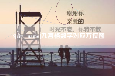 延安九宫格数字对应方位图
