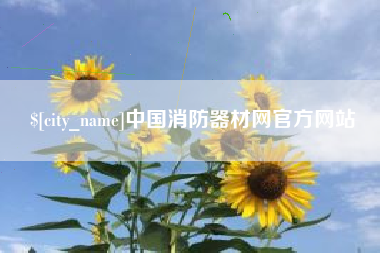 延安中国消防器材网官方网站