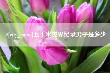 延安五千米世界纪录男子是多少