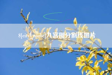 延安九宫图分割线图片