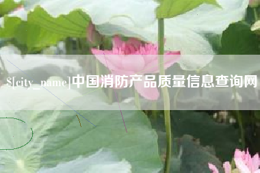 延安中国消防产品质量信息查询网