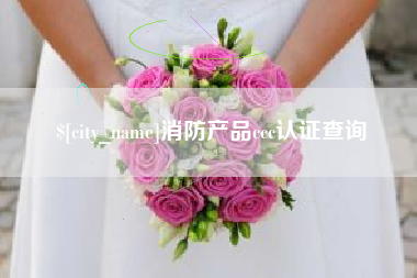 延安消防产品ccc认证查询