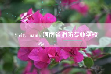延安河南省消防专业学校