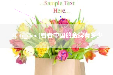 延安看看中国的金牌有多少